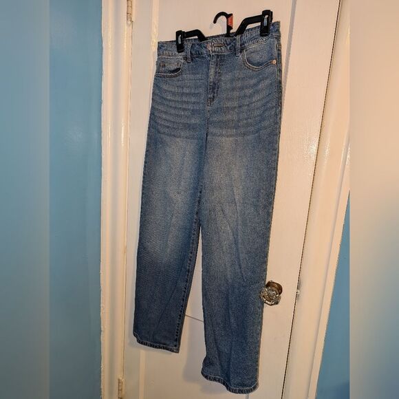 Wild Fable Mom Jeans Straight Leg Pre-Owned - Picture 2 of 12
